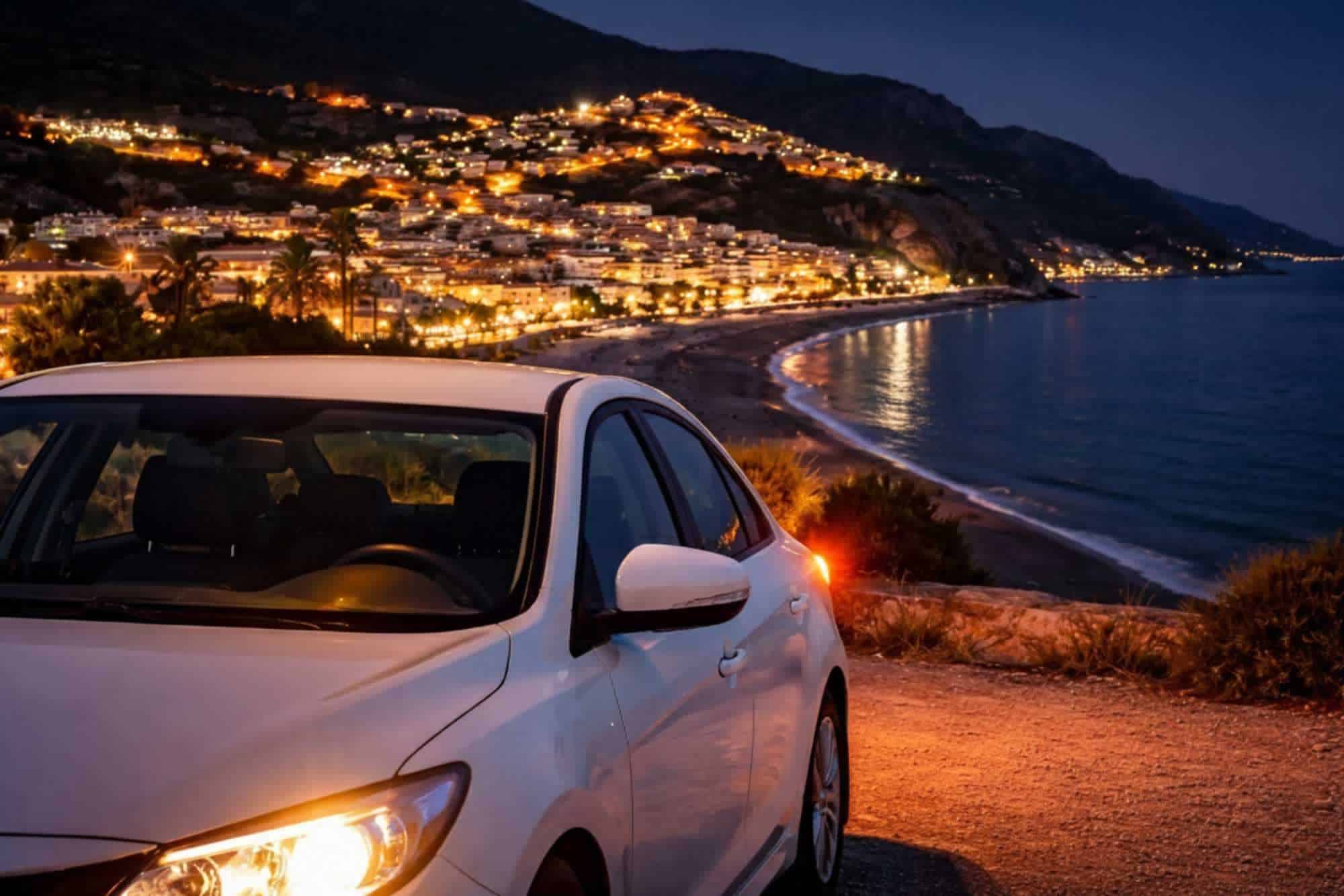 Consejos para viajar de noche en taxi por la Costa de Granada: seguridad y tarifas